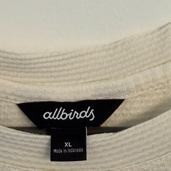 🤍 Allbirds Natural Run Tee - Men’s Size XL - Picture 2 of 6